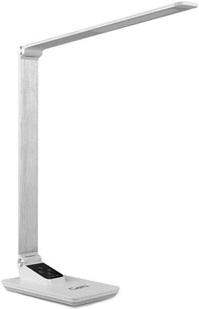 Lámpara de mesa LED regulable con USB LED/7W/230V 3000K/4000K/5500K blanco