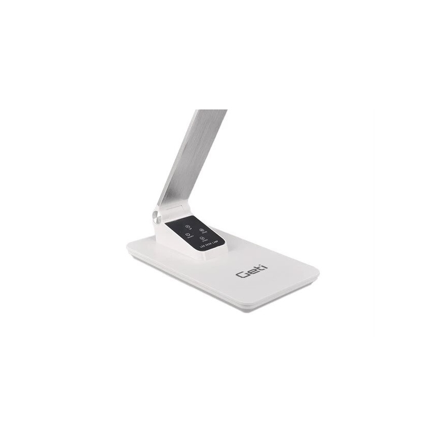 Lámpara de mesa LED regulable con USB LED/7W/230V 3000K/4000K/5500K blanco