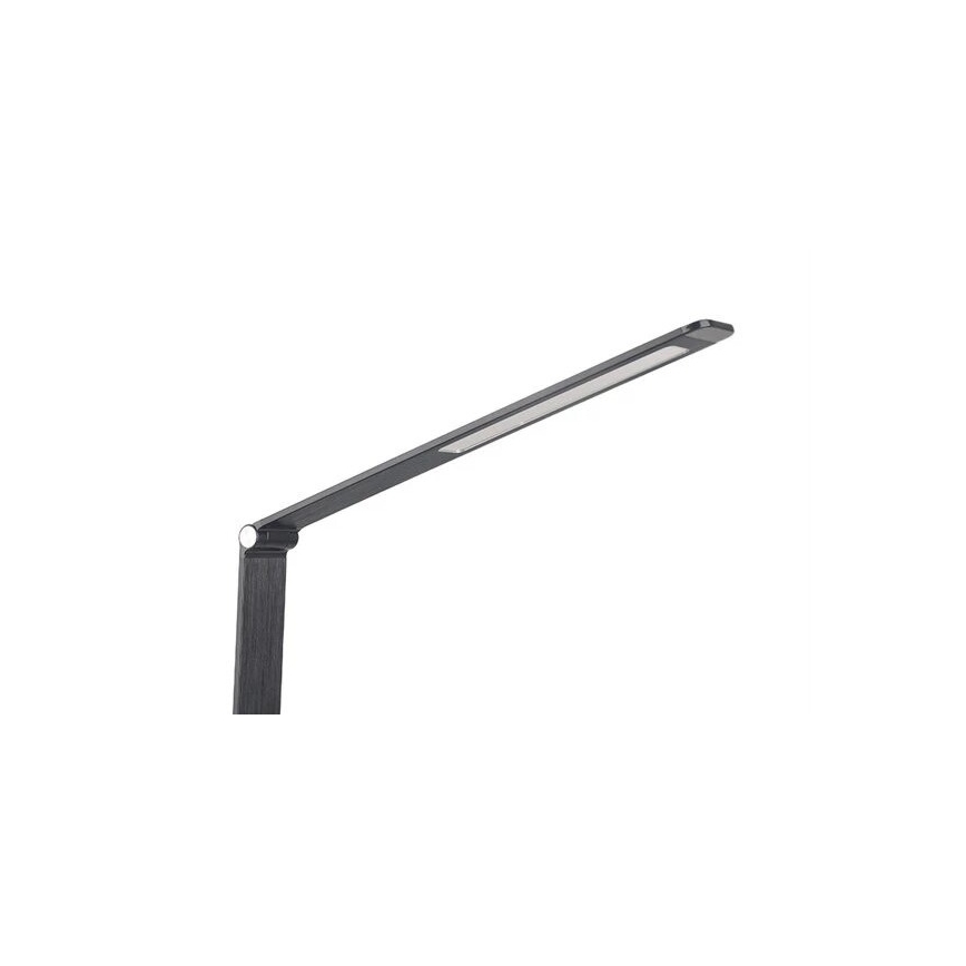 Lámpara de mesa LED regulable con USB LED/7W/230V 3000K/4000K/5500K negro