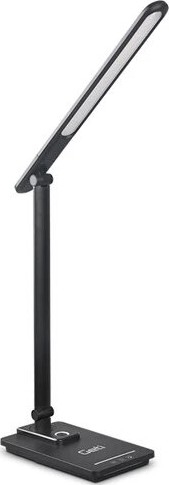 Lámpara de mesa LED regulable con USB LED/9W/230V 3000K/4000K/5500K negro