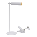 Lámpara de mesa LED regulable magnética recargable 3en1 LED/3W/5V 4000K 1500 mAh blanco