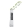 Lámpara de mesa LED regulable multifuncional DAISY LED/1,6W/USB blanco-verde 600 mA