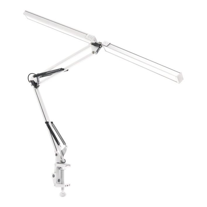 Lámpara de mesa LED regulable TENUIX DUO 2xLED/14W/230V 3000-6000K blanco