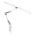 Lámpara de mesa LED regulable TENUIX DUO 2xLED/14W/230V 3000-6000K blanco
