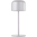 Lámpara de mesa LED regulable y recargable táctil LED/1,5W/5V 2700-5700K IP54 2200 mAh blanco