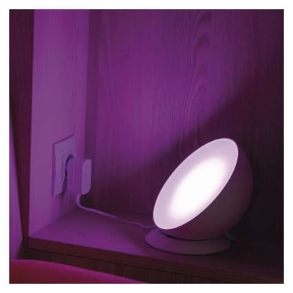 Lámpara de mesa LED RGB regulable GoSmart LED/7W/230V Wi-Fi blanco