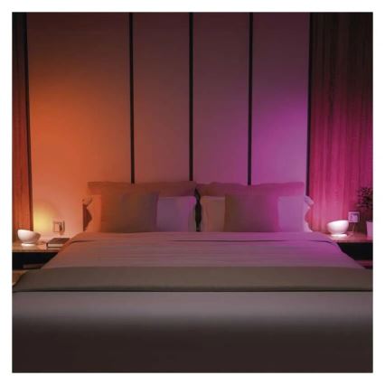 Lámpara de mesa LED RGB regulable GoSmart LED/7W/230V Wi-Fi blanco