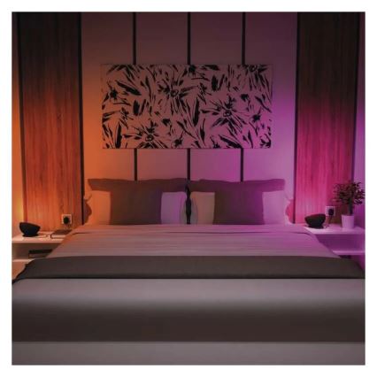 Lámpara de mesa LED RGB regulable GoSmart LED/7W/230V Wi-Fi negro