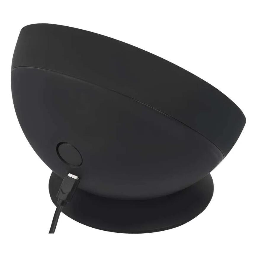 Lámpara de mesa LED RGB regulable GoSmart LED/7W/230V Wi-Fi negro