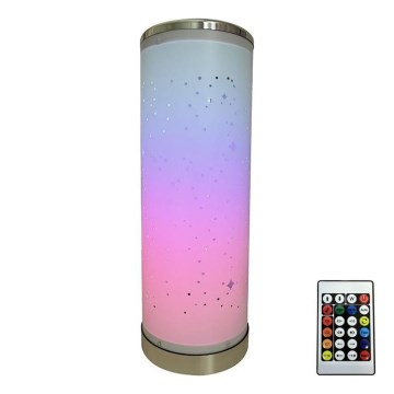Lámpara de mesa LED RGBW regulable LED/5W/230V + control remoto