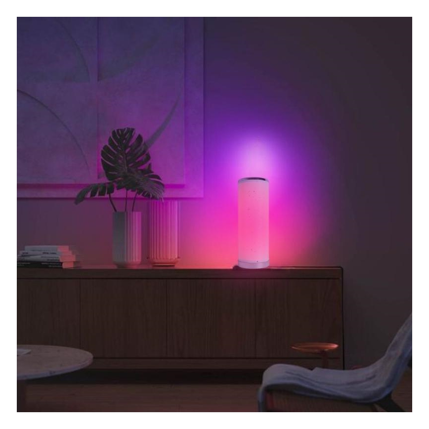 Lámpara de mesa LED RGBW regulable LED/5W/230V + control remoto