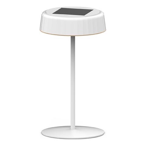 Lámpara de mesa LED solar recargable y regulable VIVIEN LED/3W/5V 2700K 1600 mAh IP54 blanco