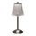 Lámpara de mesa LED táctil recargable y regulable LED/2,4W/5V 3000-6000K 1800 mAh cromo brillante