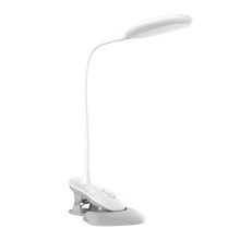 Lámpara de mesa LED táctil regulable con clip LED/3W/230V