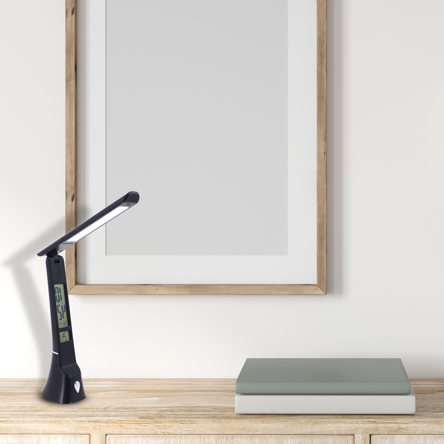 Lámpara de mesa LED TORI LED/5W/5V negro
