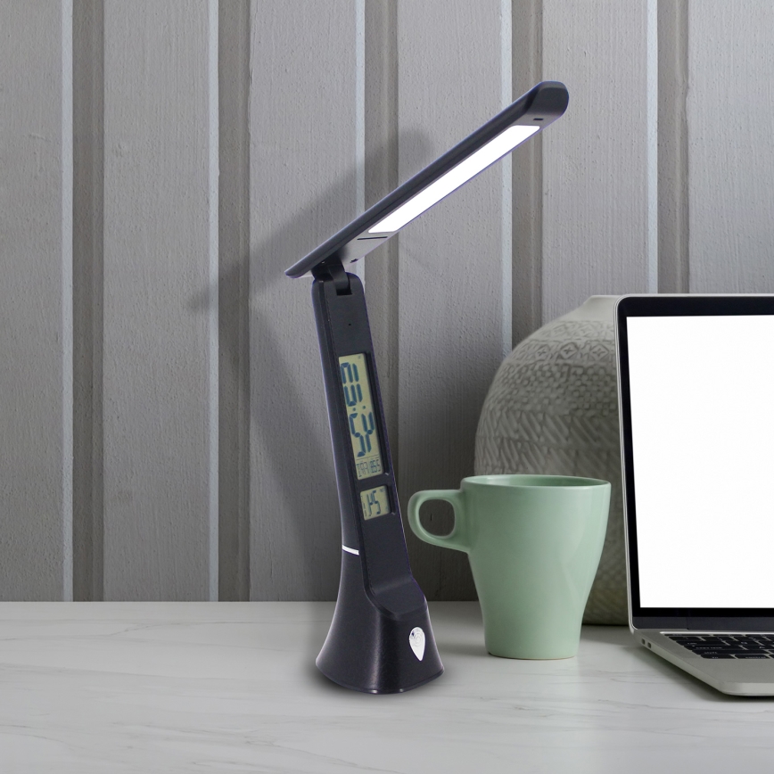 Lámpara de mesa LED TORI LED/5W/5V negro
