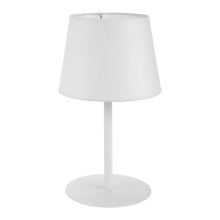 Lámpara de mesa MAJA 1xE27/15W/230V blanco