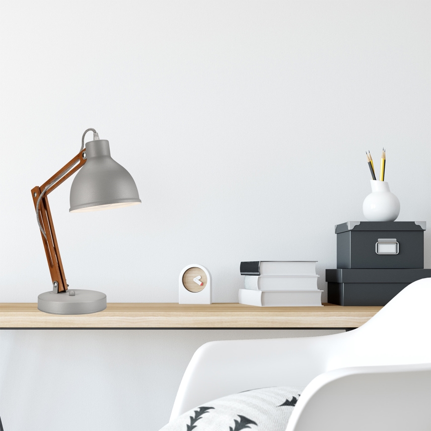 Lámpara de mesa MARCELLO 1xE27/60W/230V haya - FSC Certificado