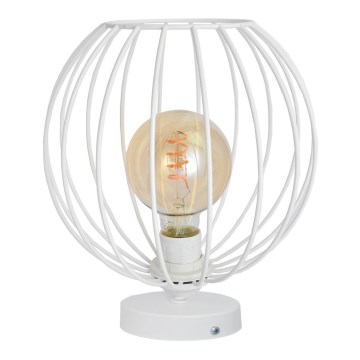 Lámpara de mesa MERCURE 1xE27/15W/230V blanco