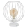 Lámpara de mesa MERCURE 1xE27/15W/230V blanco