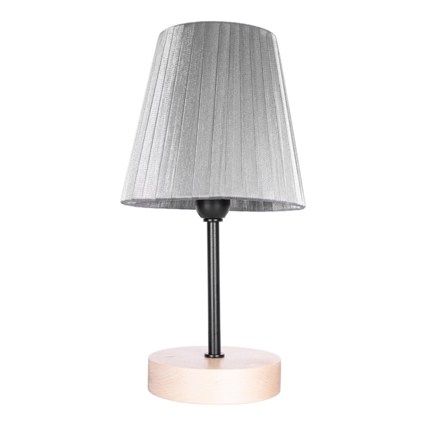 Lámpara de mesa MILA 1xE14/25W/230V birch – FSC Certificado