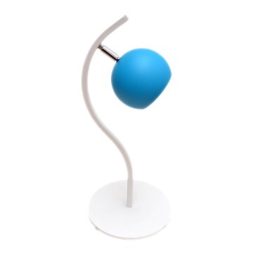 Lámpara de mesa MORRIS 1xE27/15W/230V turquesa