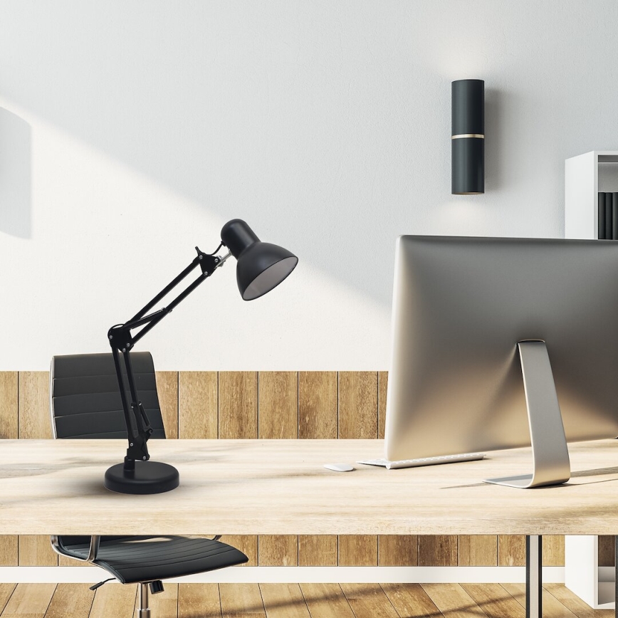 Lámpara de mesa NEXA 1xE27/60W/230V negro