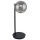 Lámpara de mesa ORO 1xG9/12W/230V negro/gris