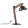 Lámpara de mesa OSLO 1xE27/15W/230V nogal/marrón