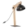 Lámpara de mesa OSLO 1xE27/15W/230V pino/negro