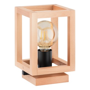 Lámpara de mesa PAKO 1xE27/15W/230V beige