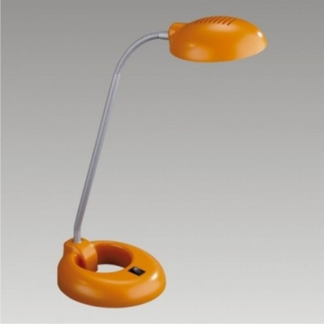 Lámpara de mesa PEDRO 1xG9/40W anaranjado