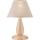 Lámpara de mesa PERA 1xE27/60W/230V beige/haya
