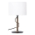 Lámpara de mesa PINUS 1xE27/40W/230V blanco/madera