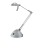 Lámpara de mesa regulable ELA 1xGY6,35/50W/230V/12V gris
