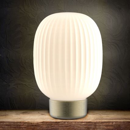 Lámpara de mesa regulable LED táctil LATTE LED/1,8W/5V USB 2000 mAh dorado/blanco