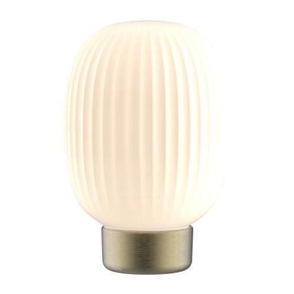 Lámpara de mesa regulable LED táctil LATTE LED/1,8W/5V USB 2000 mAh dorado/blanco