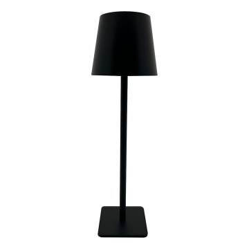 Lámpara de mesa regulable LED táctil LED/5W/5V USB 1200 mAh negro