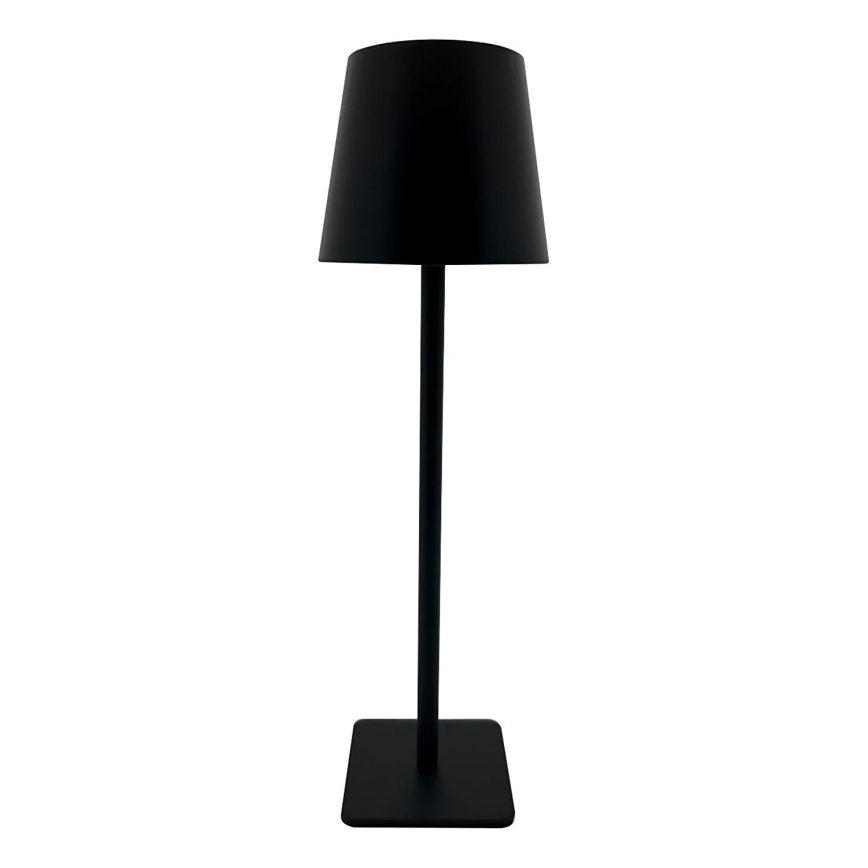 Lámpara de mesa regulable LED táctil LED/5W/5V USB 1200 mAh negro