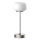 Lámpara de mesa regulable LED táctil RIMINI LED/2W/5V USB 2000 mAh cromo mate/blanco