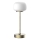 Lámpara de mesa regulable LED táctil RIMINI LED/2W/5V USB 2000 mAh dorado/blanco