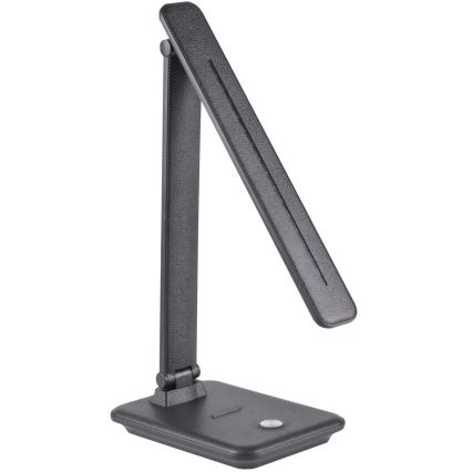Lámpara de mesa regulable LED táctil VINTO LED/8W/230V negro