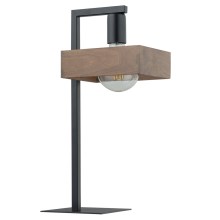 Lámpara de mesa ROBIN 1xE27/60W/230V madera