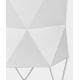 Lámpara de mesa SIRO 1xE27/15W/230V blanco/plata