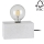 Lámpara de mesa STRONG DOUBLE 1xE27/25W/230V - Certificado FSC