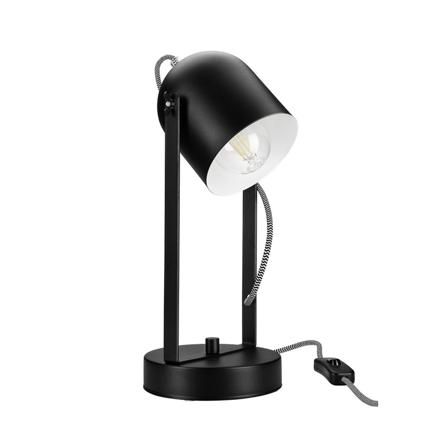 Lámpara de mesa SURI 1xE27/60W/230V negro