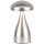 Lámpara de mesa táctil LED recargable y regulable LED/1W/5V 3000-6000K 1800 mAh plata