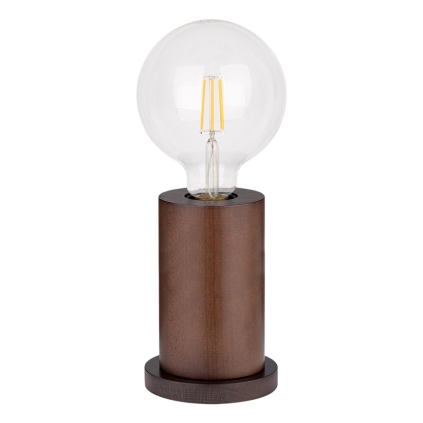 Lámpara de mesa TASSE 1xE27/25W/230V haya