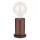 Lámpara de mesa TASSE 1xE27/25W/230V haya