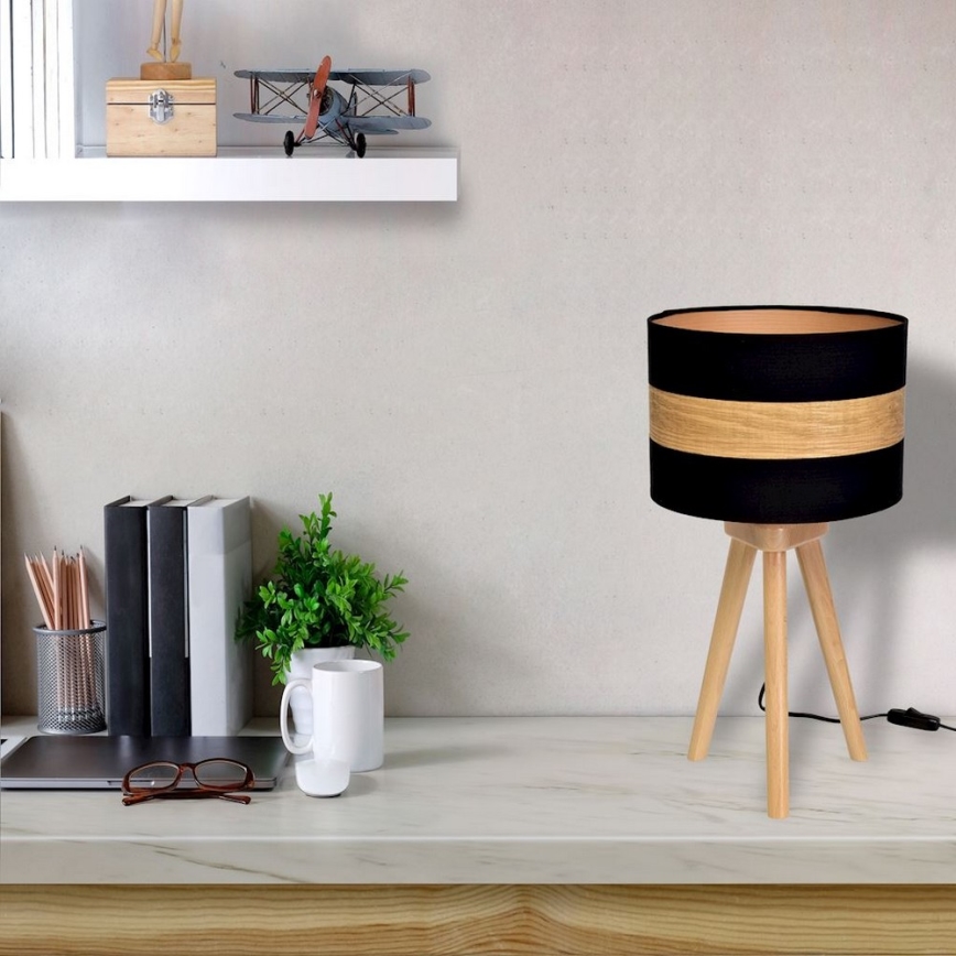 Lámpara de mesa TERRA 1xE27/60W/230V